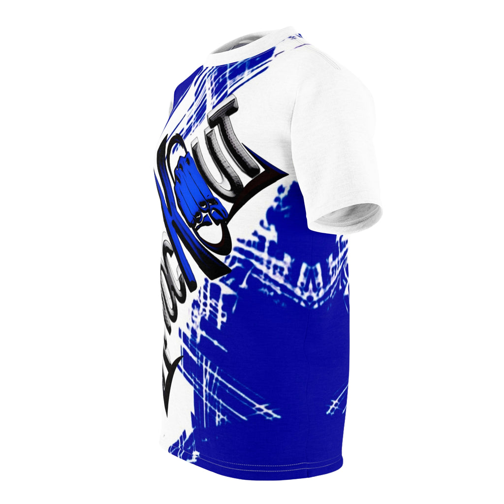 Blue KnocKOut Unisex Cut & Sew Tee