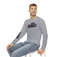 Built to Hit Hard Men's Long Sleeve Shirt (AOP)