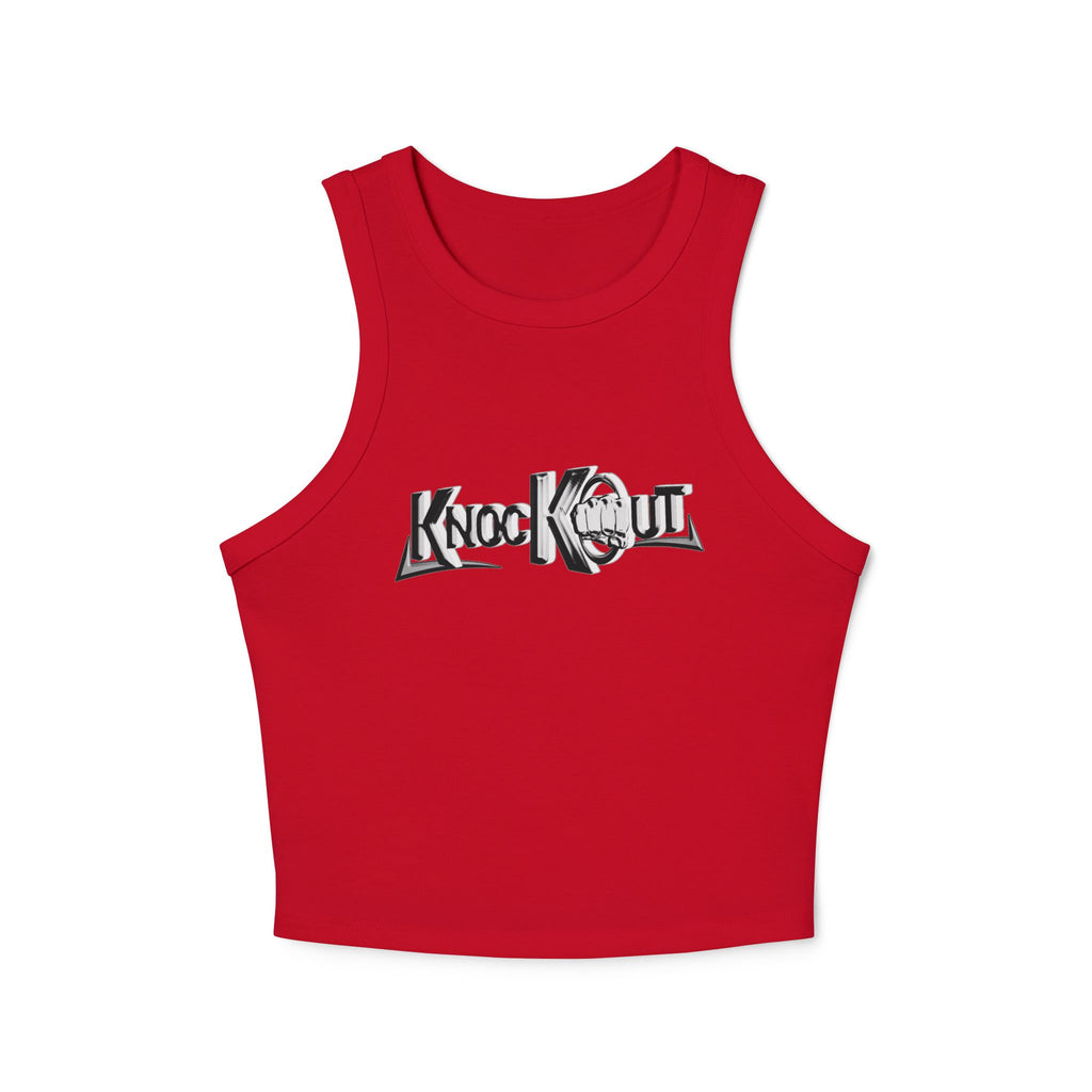 KnocKOut Women's Micro Rib Racer Tank Top
