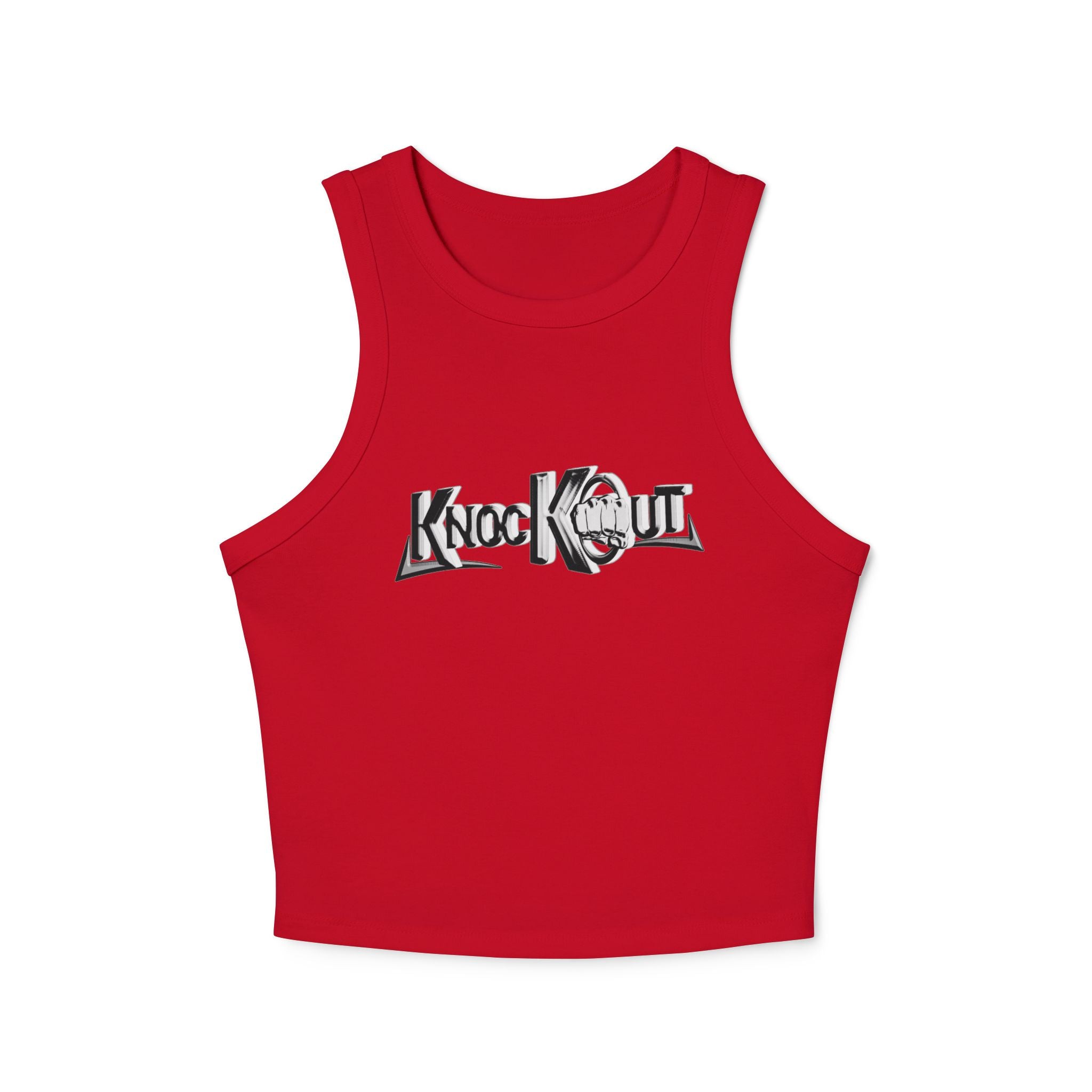 KnocKOut Women's Micro Rib Racer Tank Top