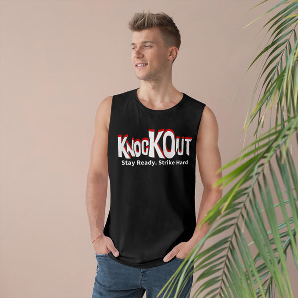 Stay Ready. Strike Hard Unisex Barnard Tank