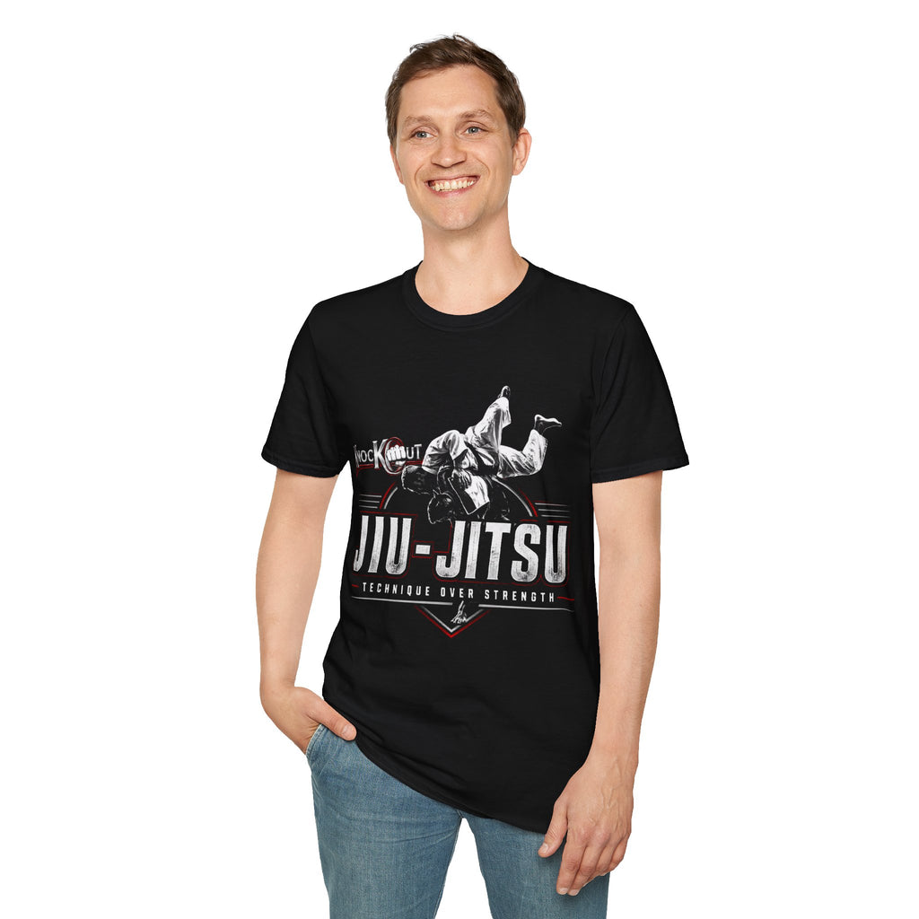 KnocKOut Jiu-Jitsu Unisex Softstyle T-Shirt