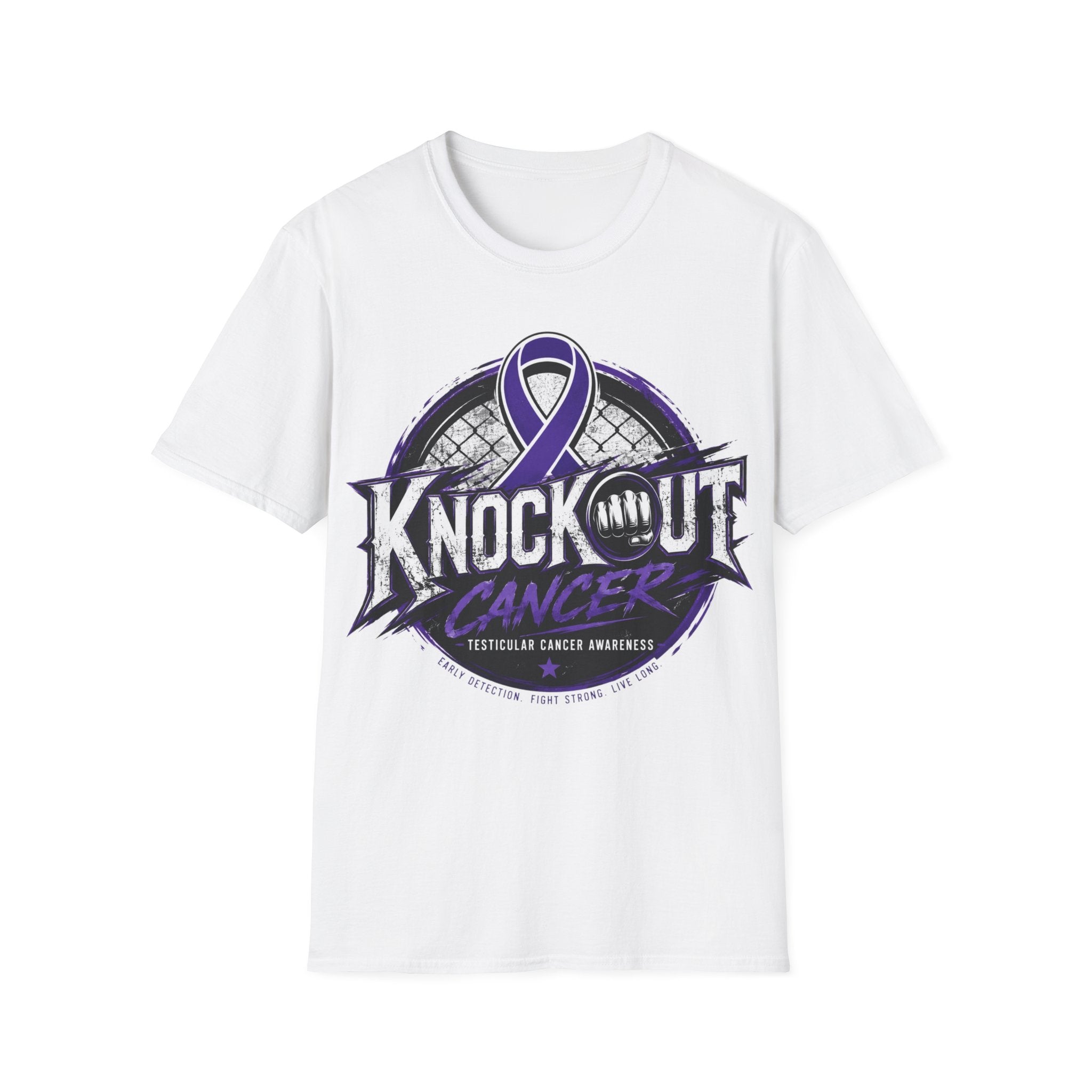 KnocKOut Cancer Awareness Tee | One Team. One Fight.Unisex Softstyle T-Shirt