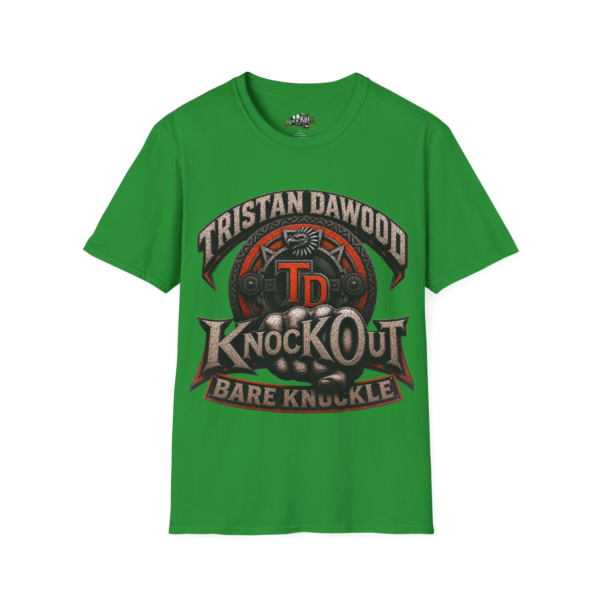 Dawood KnocKOut Fighter Unisex Softstyle T-Shirt
