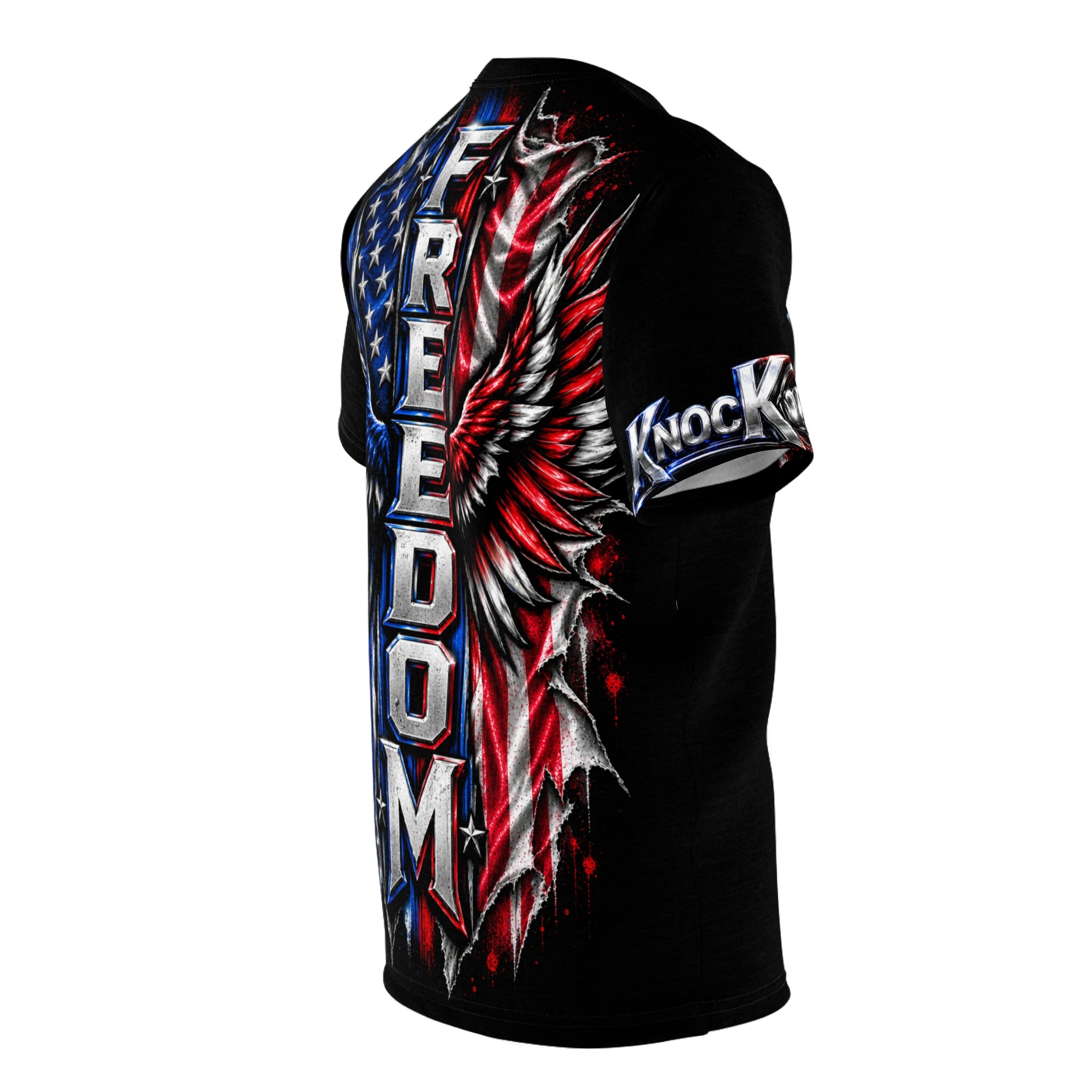 KnocKOut Freedom Unisex T-Shirt Dry-Fit  Polyester
