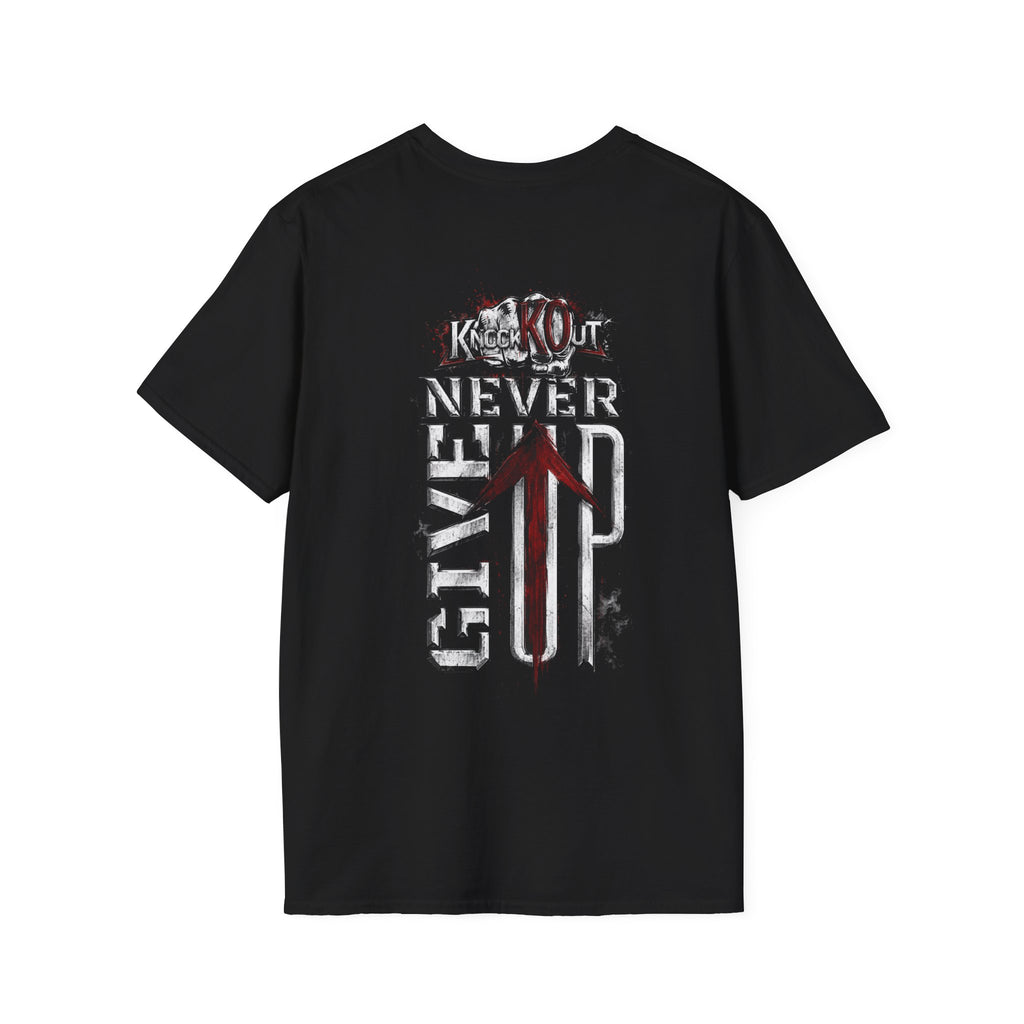 Never Give Up Training Shirt | Warrior Lifestyle Apparel T-Shirt