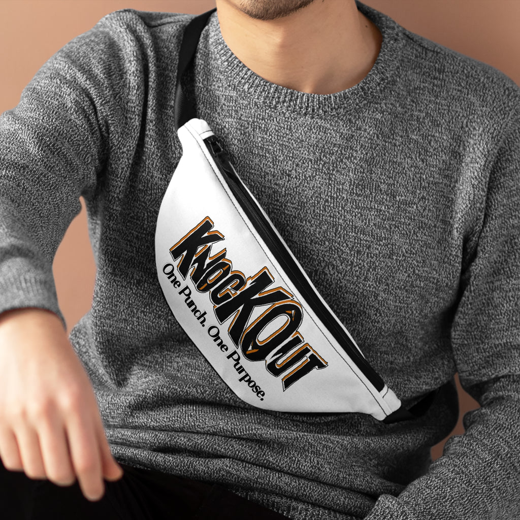 KnocKOut White Fanny Pack