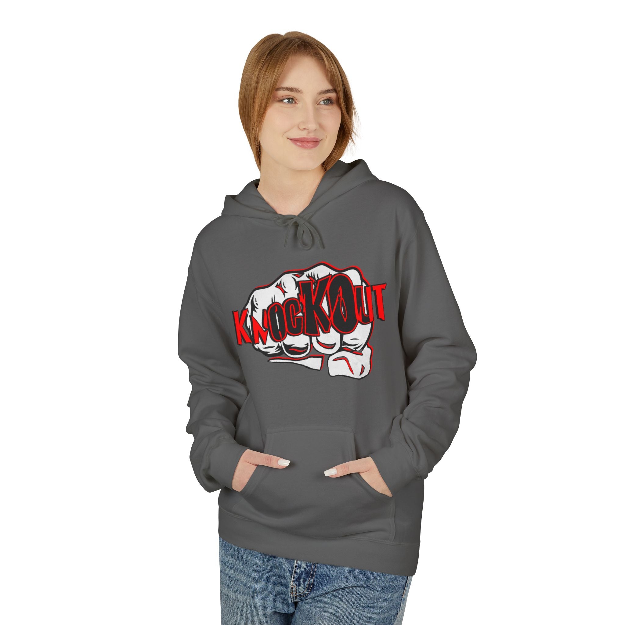 KnocKOut Unisex Midweight Softstyle Fleece Hoodie