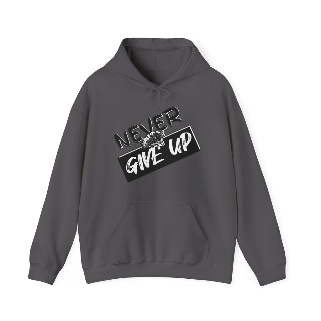 Never Give Up  KnocKOut Unisex Heavy Blend™ Hooded Sweatshirt