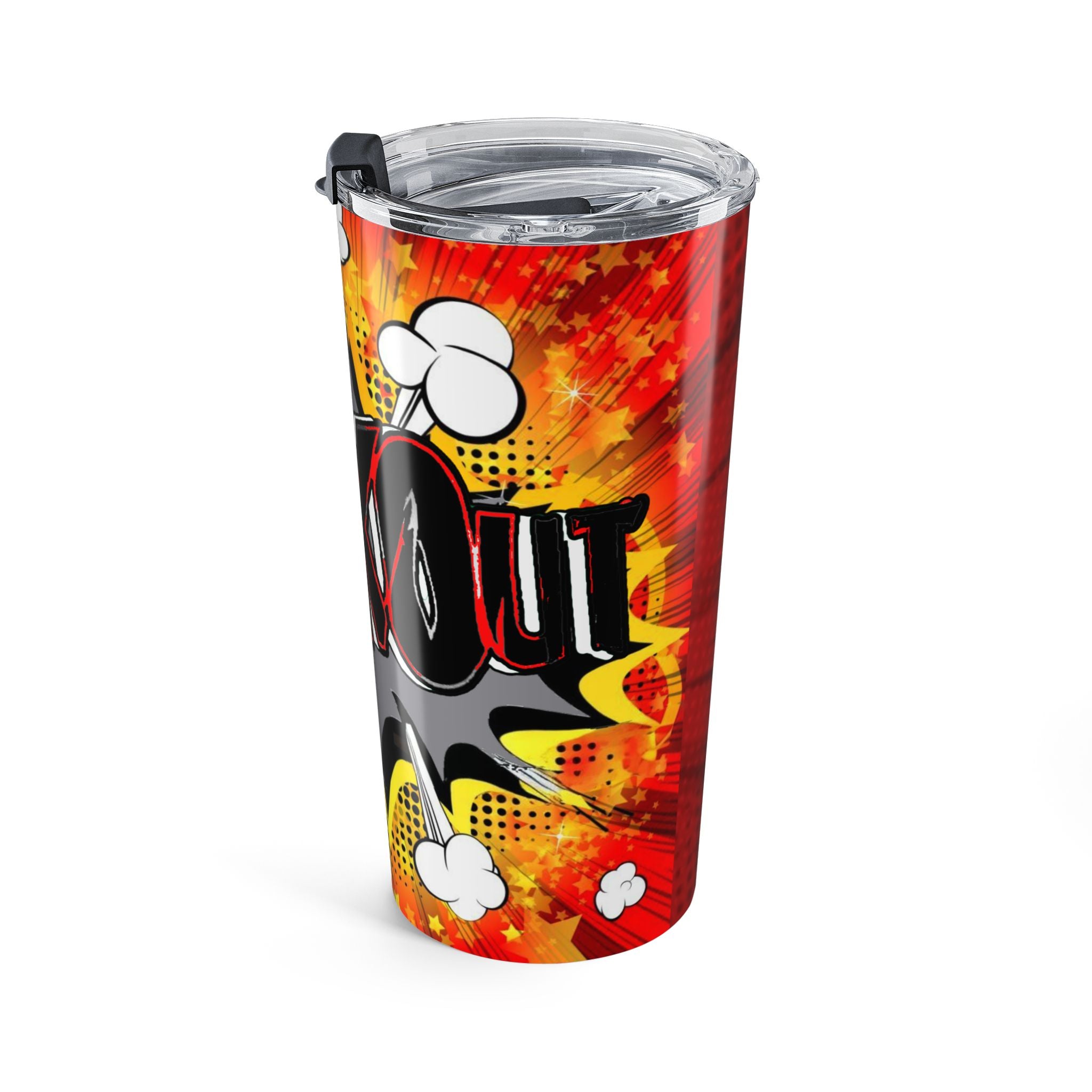 KnoKOut Comic Tumbler 20oz