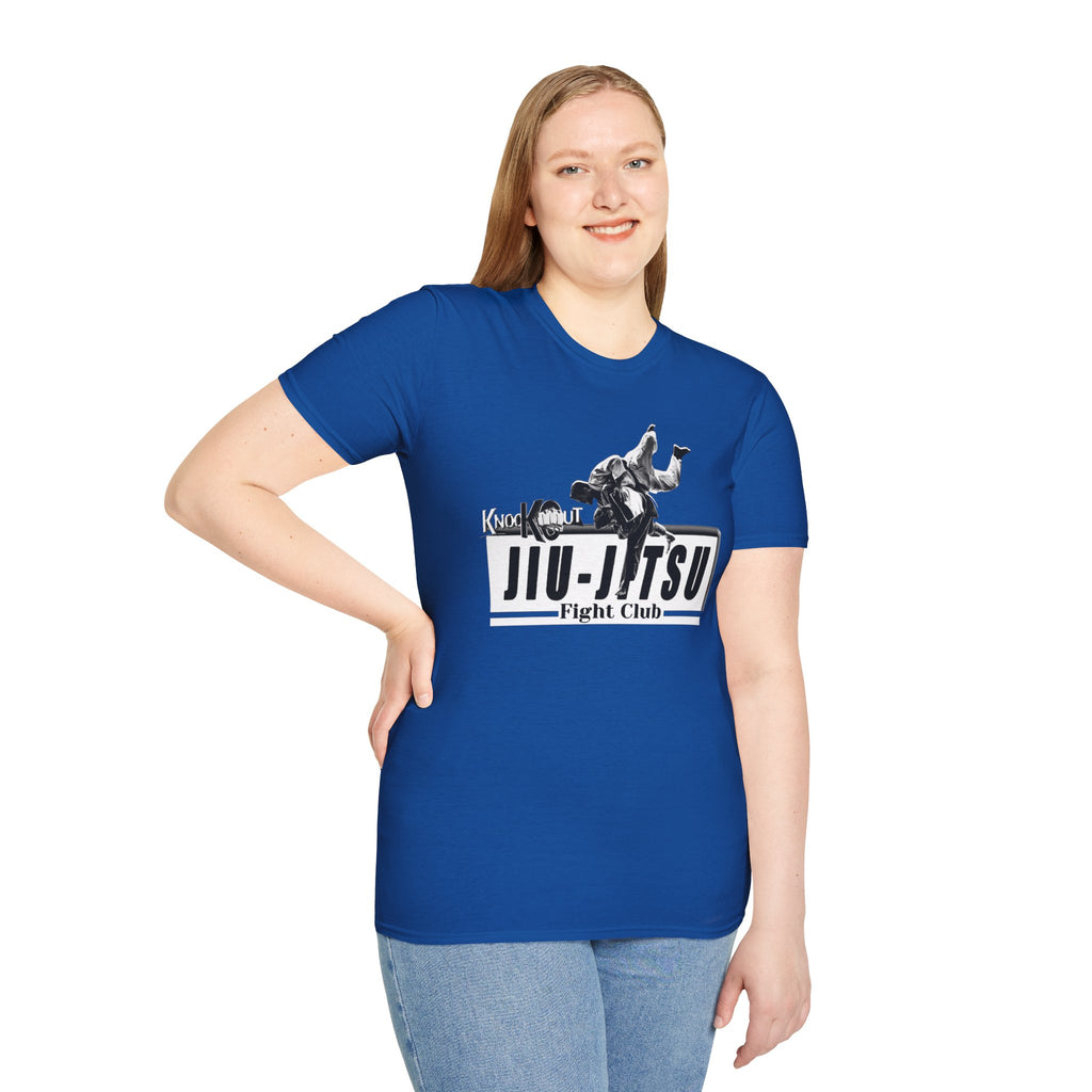 KnocKOut jiu-Jiu-Jitsu Fight Club Unisex Softstyle T-Shirt