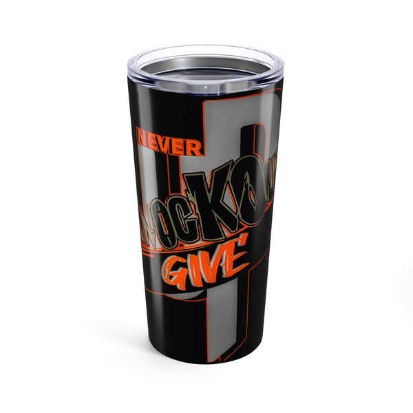 Orange KnocKOut Never Give Up 20oz