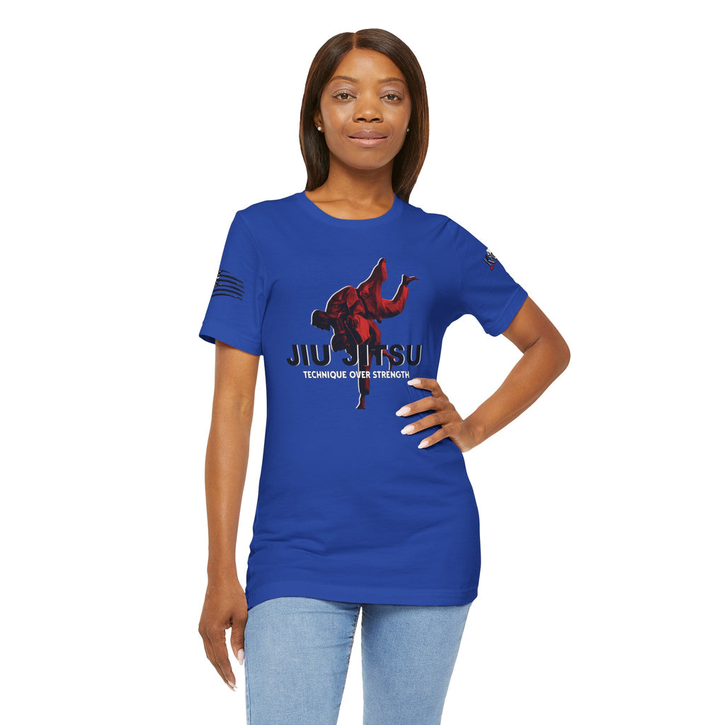 KnocKOut Technique Over Strength Unisex Short Sleeve Tee