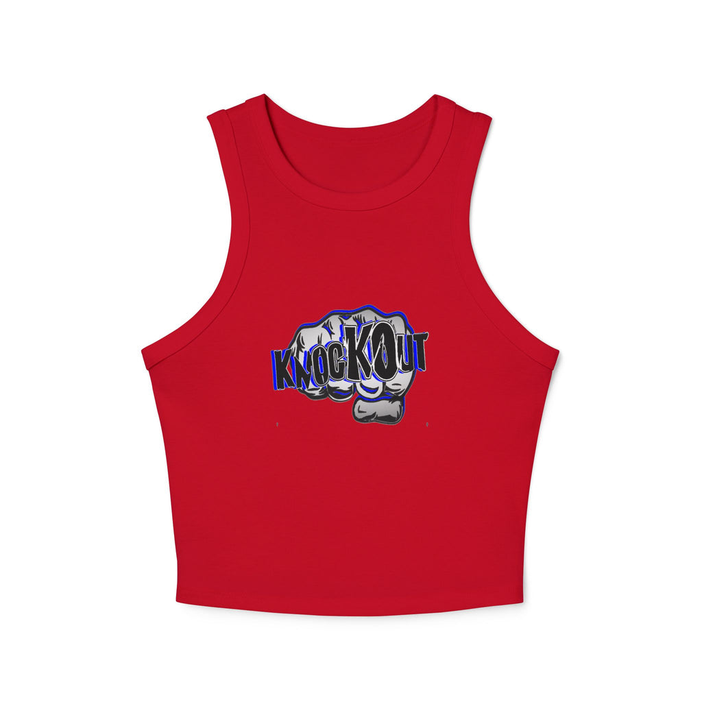 KnocKOut Women's Micro Rib Racer Tank Top