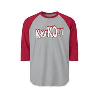 Free Shipping KnocKOut Unisex Three-Quarter Sleeve Raglan Shirt