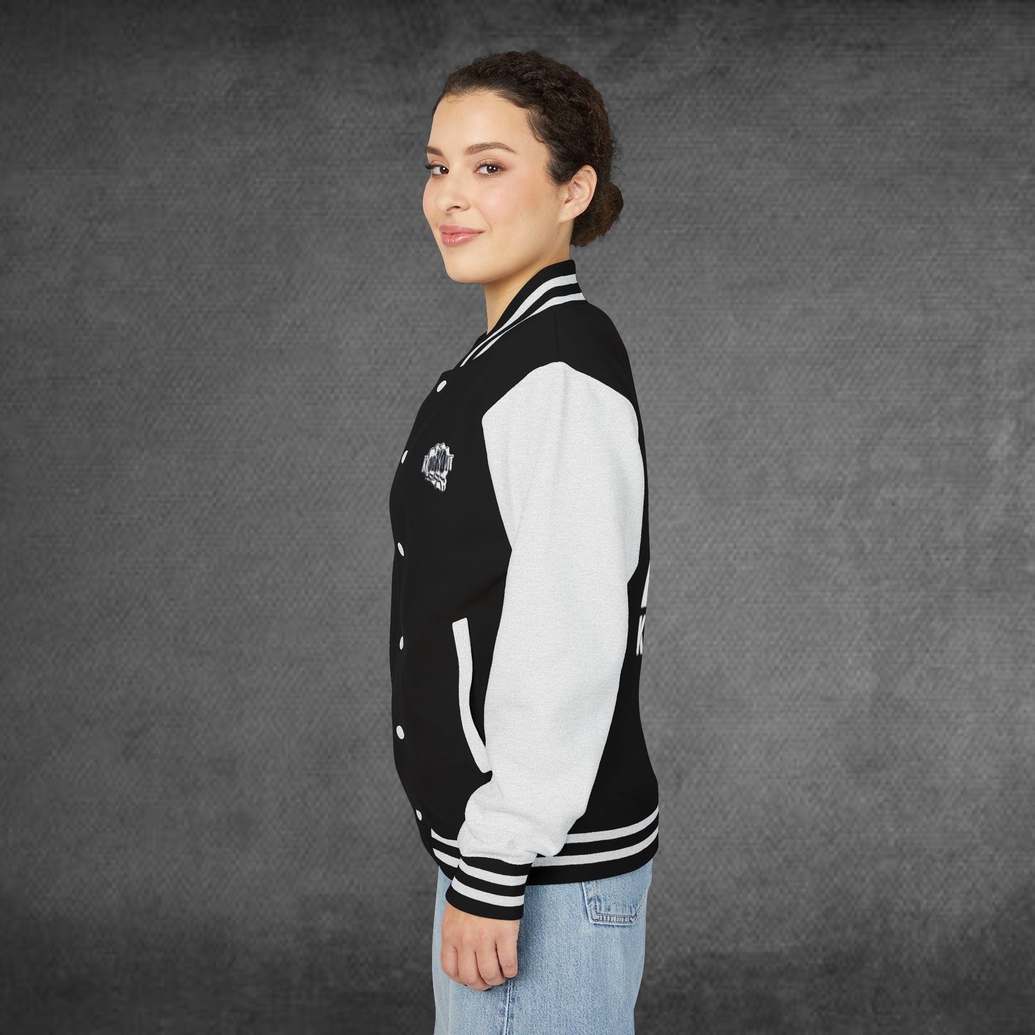 Unisex KnocKOut Bare Knuckle Heavyweight Letterman Jacket