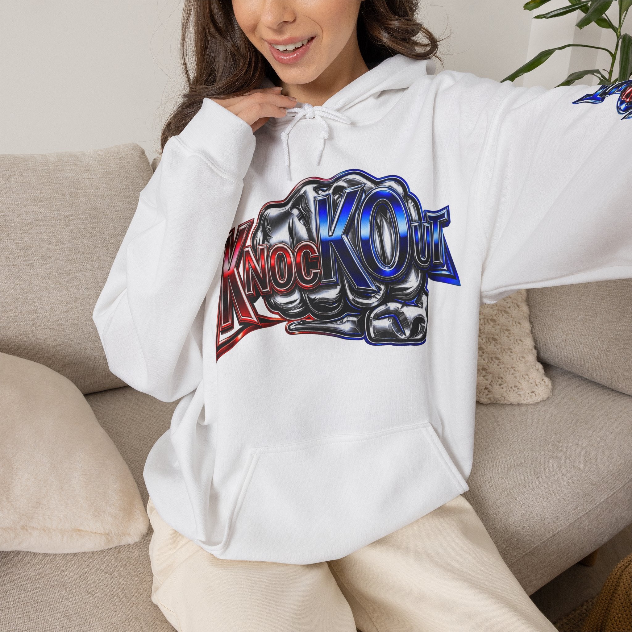 KnocKOut Unisex Hoodie Streetwear