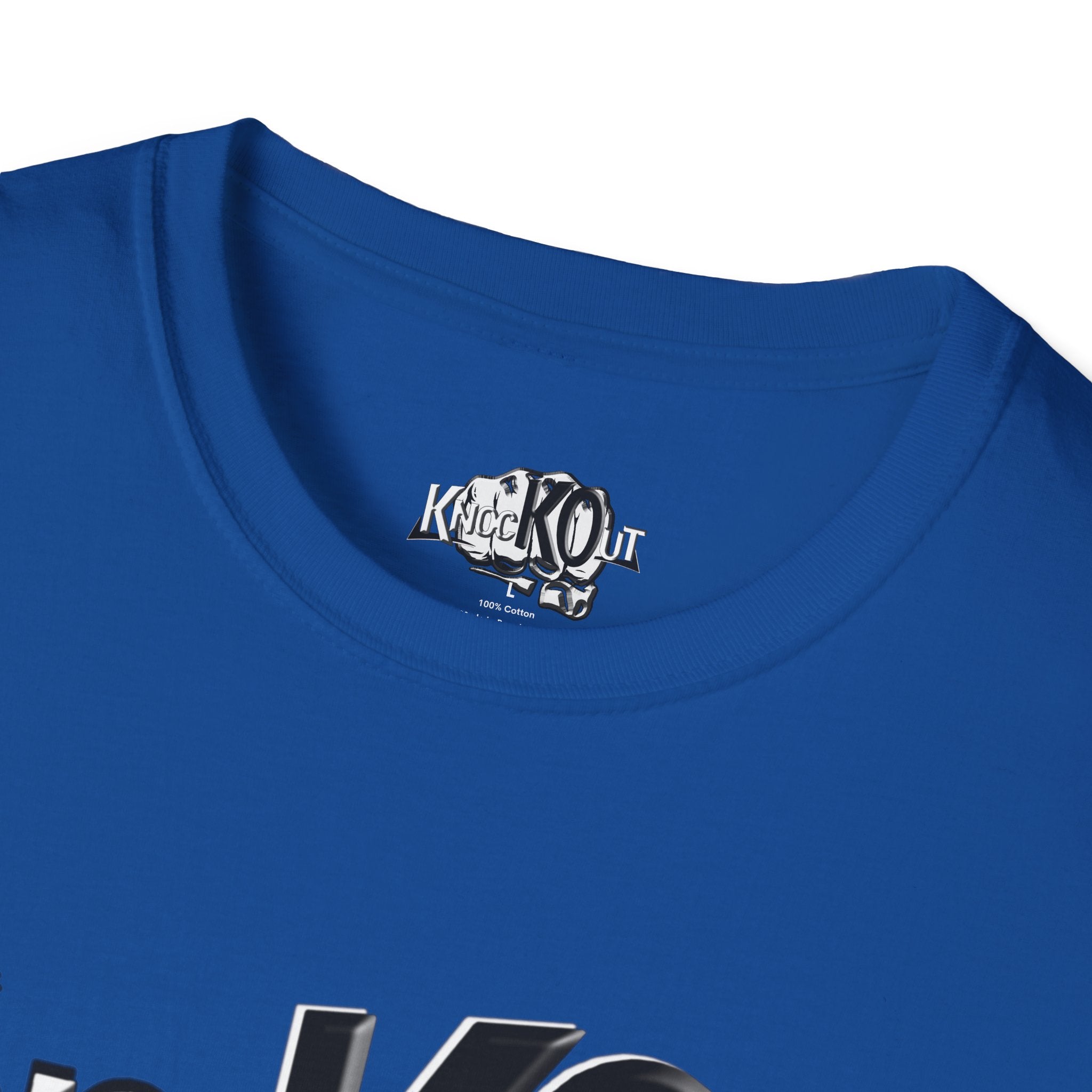 KnocKOut Strong Never Give Up Unisex Softstyle T-Shirt