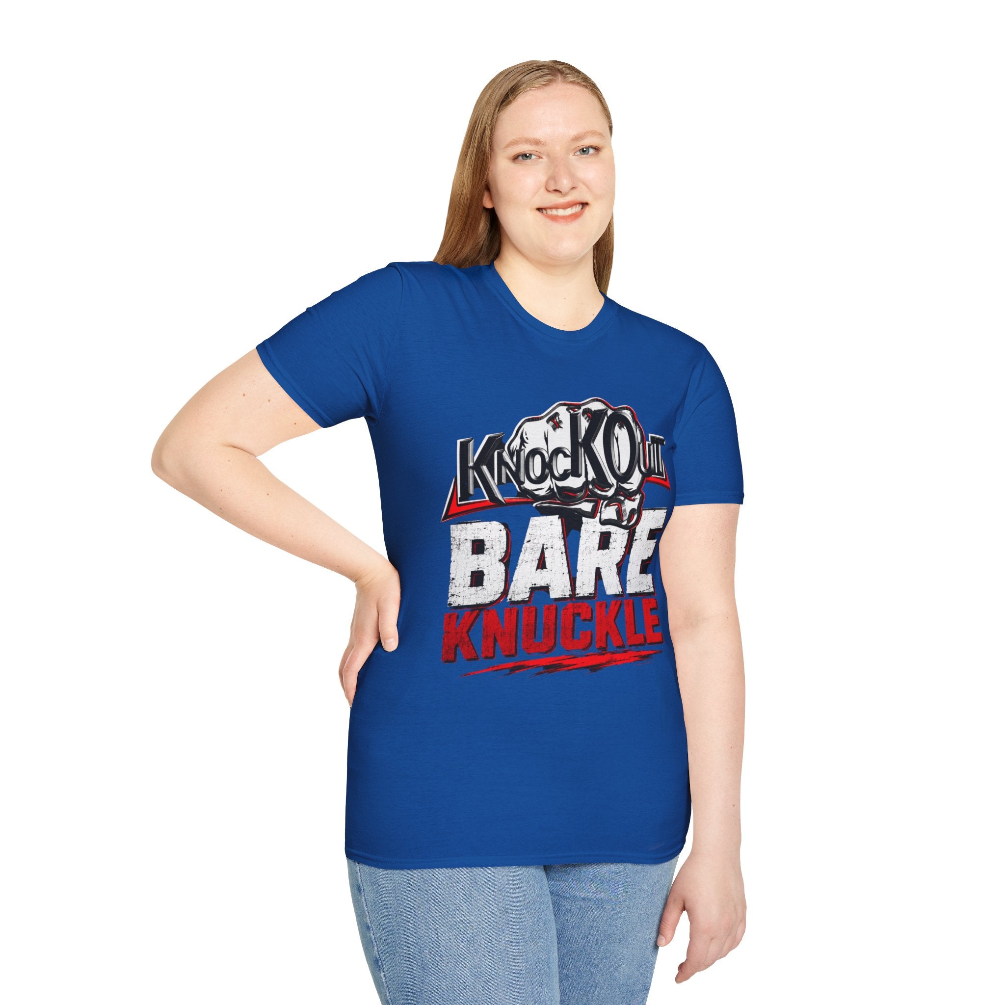 KnocKOut Bare Knuckle Unisex Softstyle T-Shirt