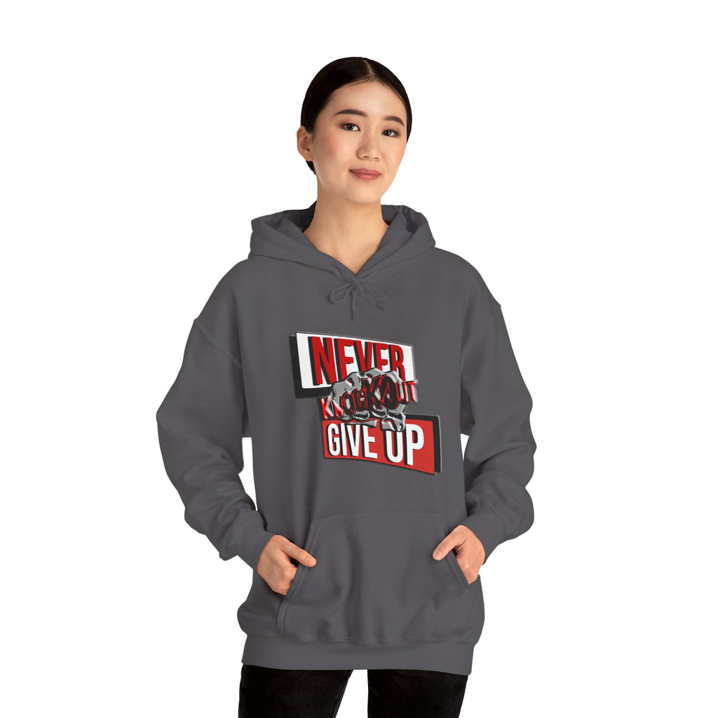 KnocKOut Never Give Up Unisex Heavy Blend™ Hooded Sweatshirt