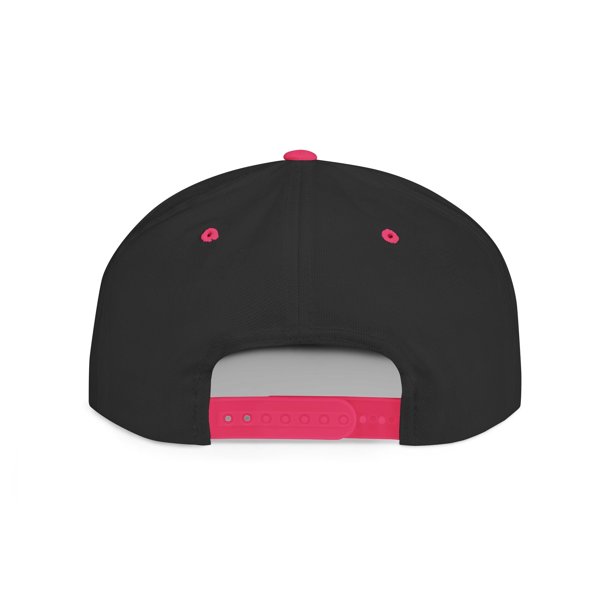 Knockout Pink Flat Bill Snapback