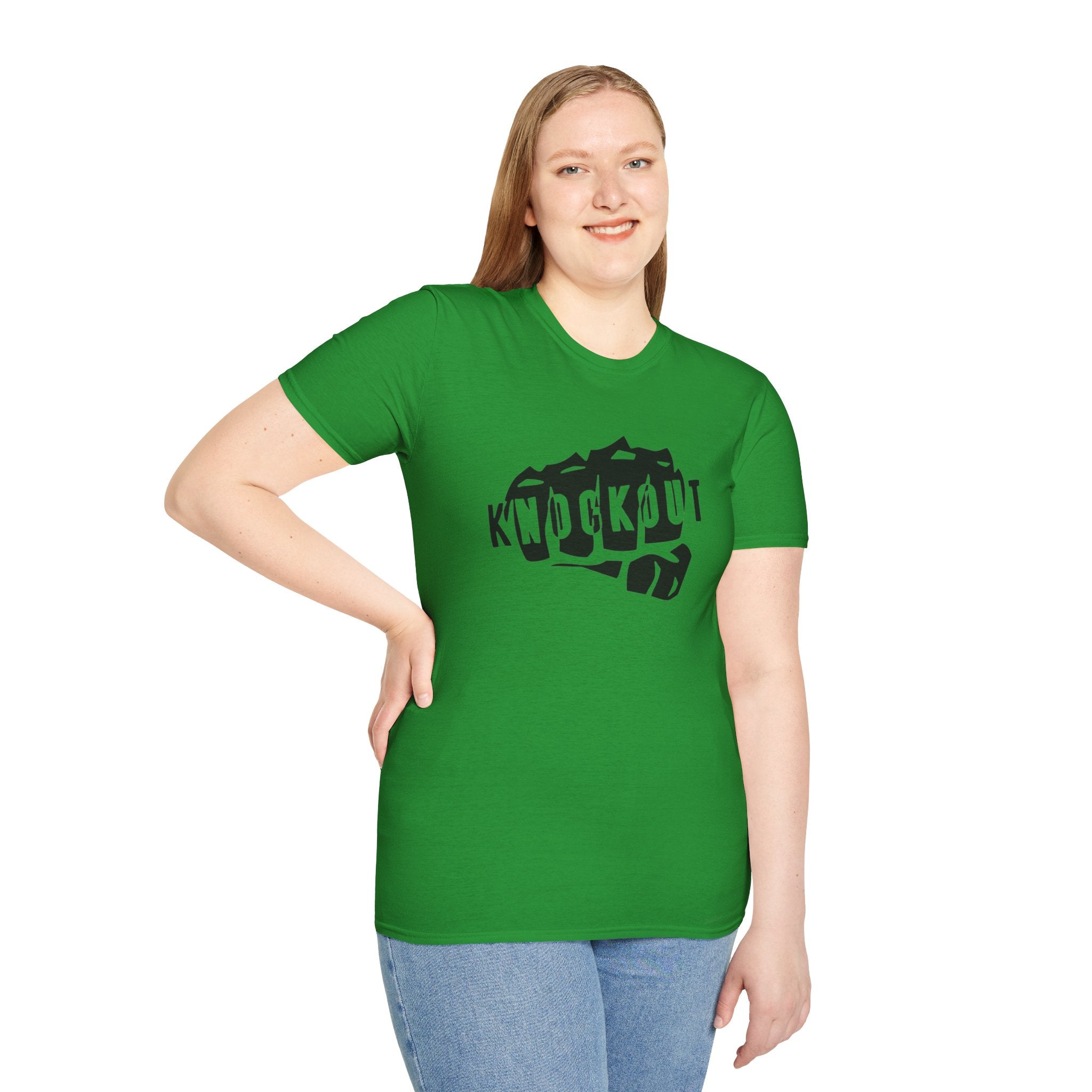 Original KnocKOut logo Unisex Softstyle T-Shirt