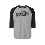 Free Shipping KnocKOut Unisex Three-Quarter Sleeve Raglan Shirt