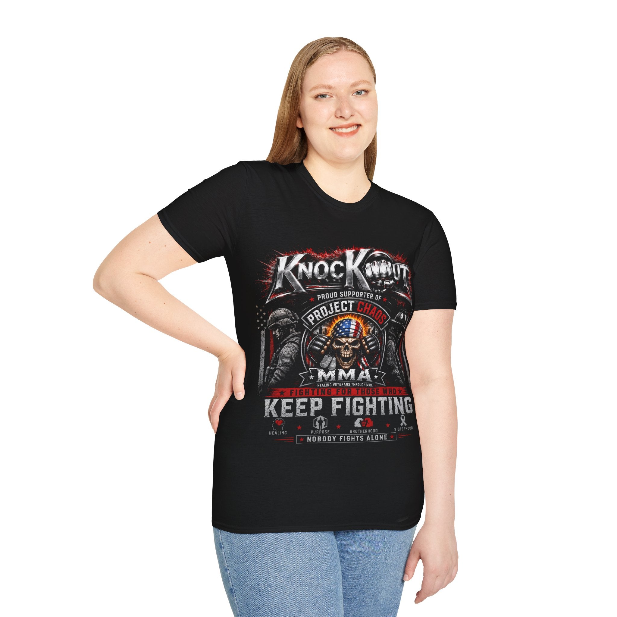 Project Chaos Support Unisex Softstyle T-Shirt