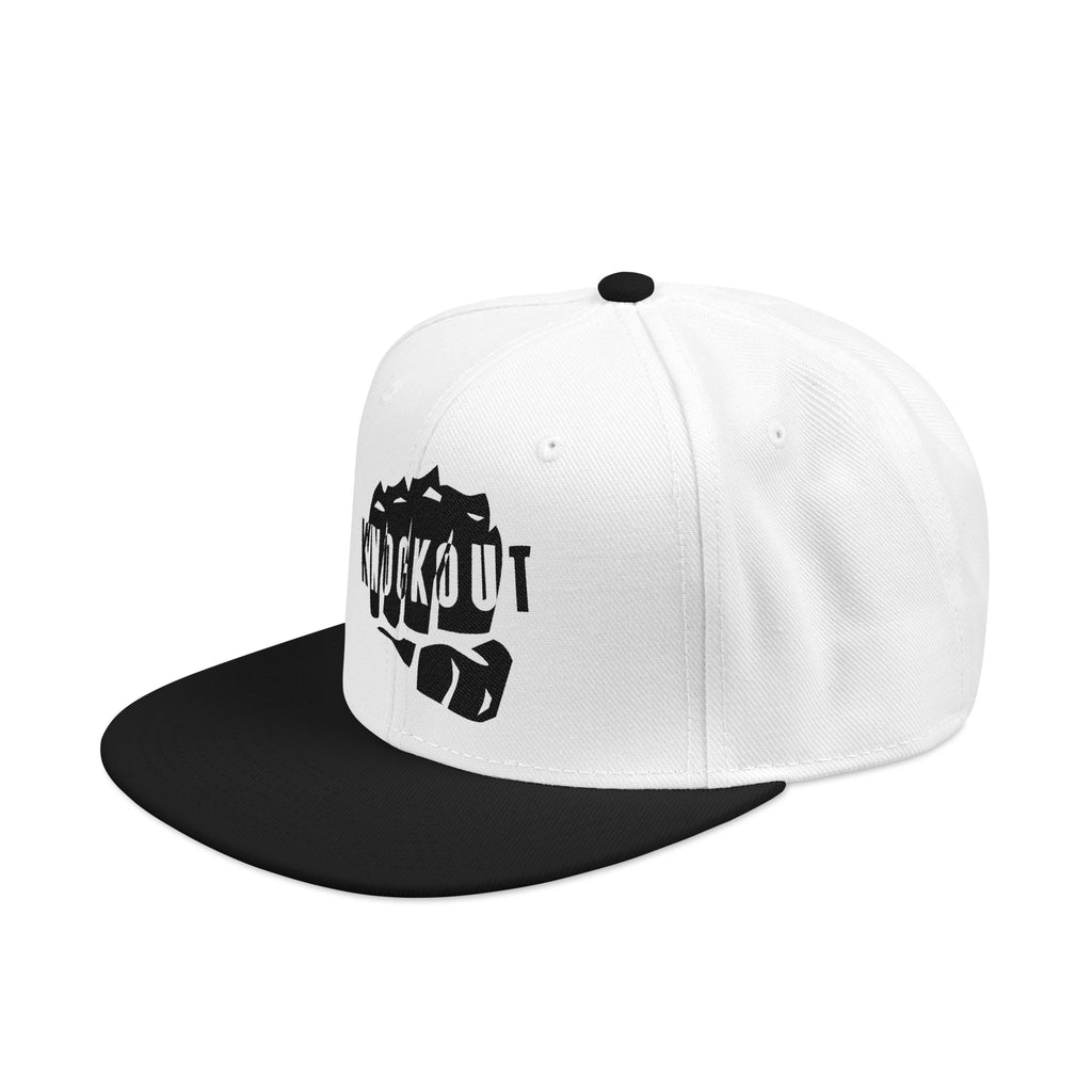 KnocKOut Snapback Hat - Cutout Logo Embroidery