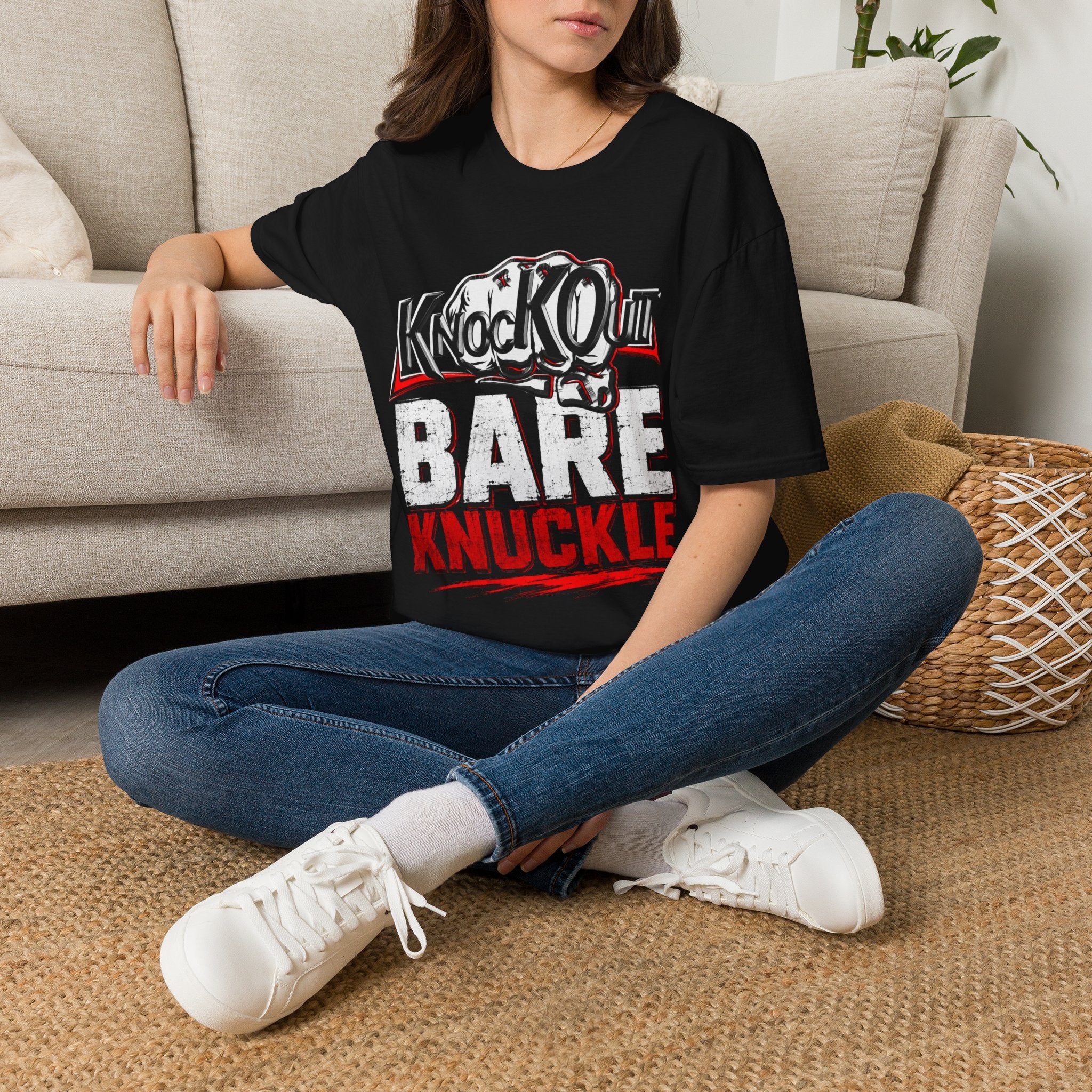 KnocKOut Bare Knuckle Unisex Softstyle T-Shirt