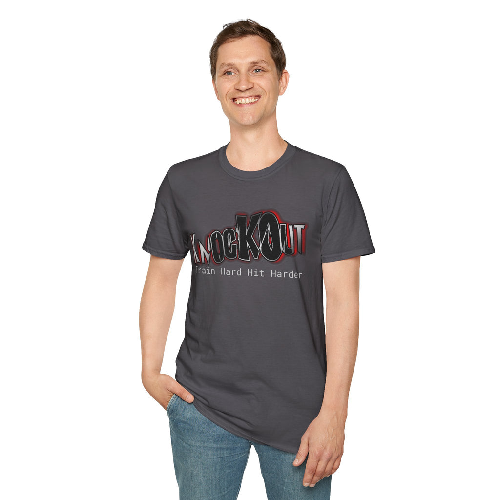 KnocKOut Train Hard Hit Harder Softstyle T-Shirt