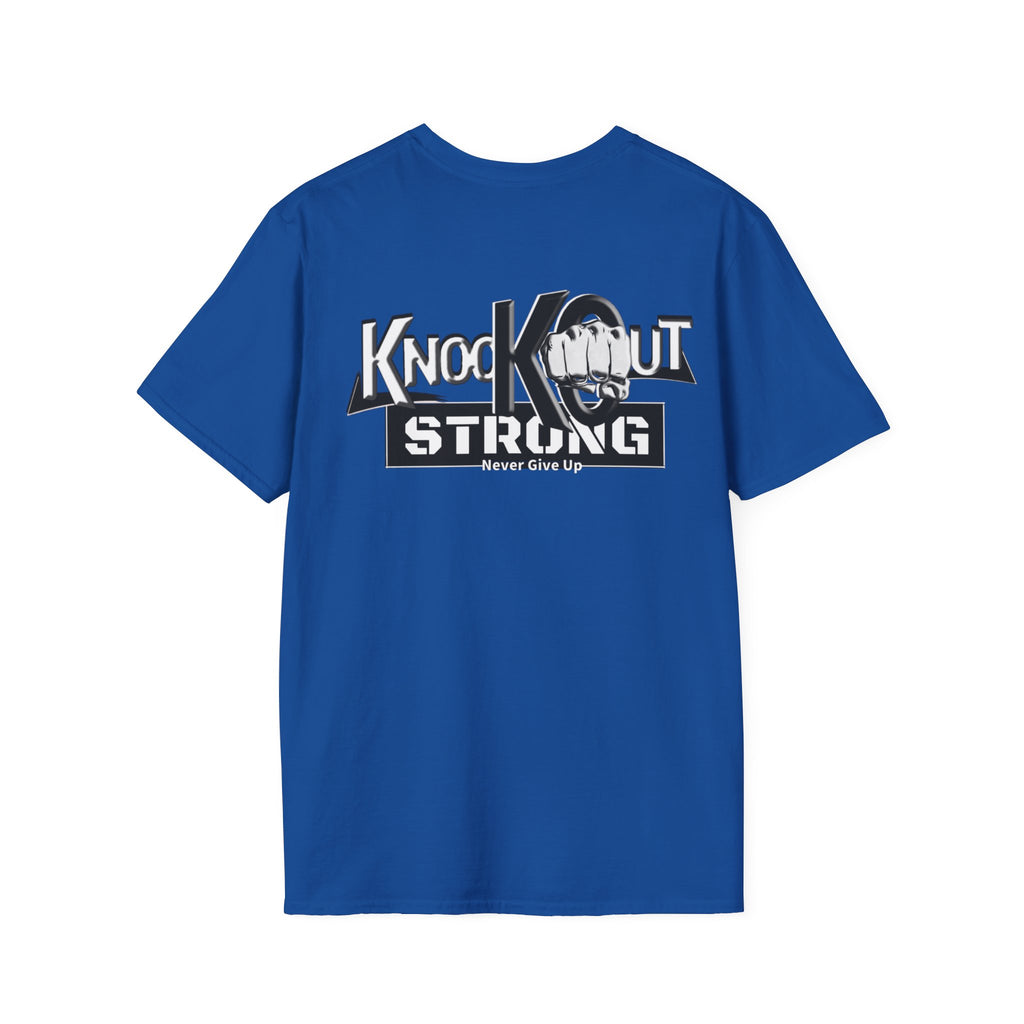 KnocKOut Strong Never Give Up Unisex Softstyle T-Shirt