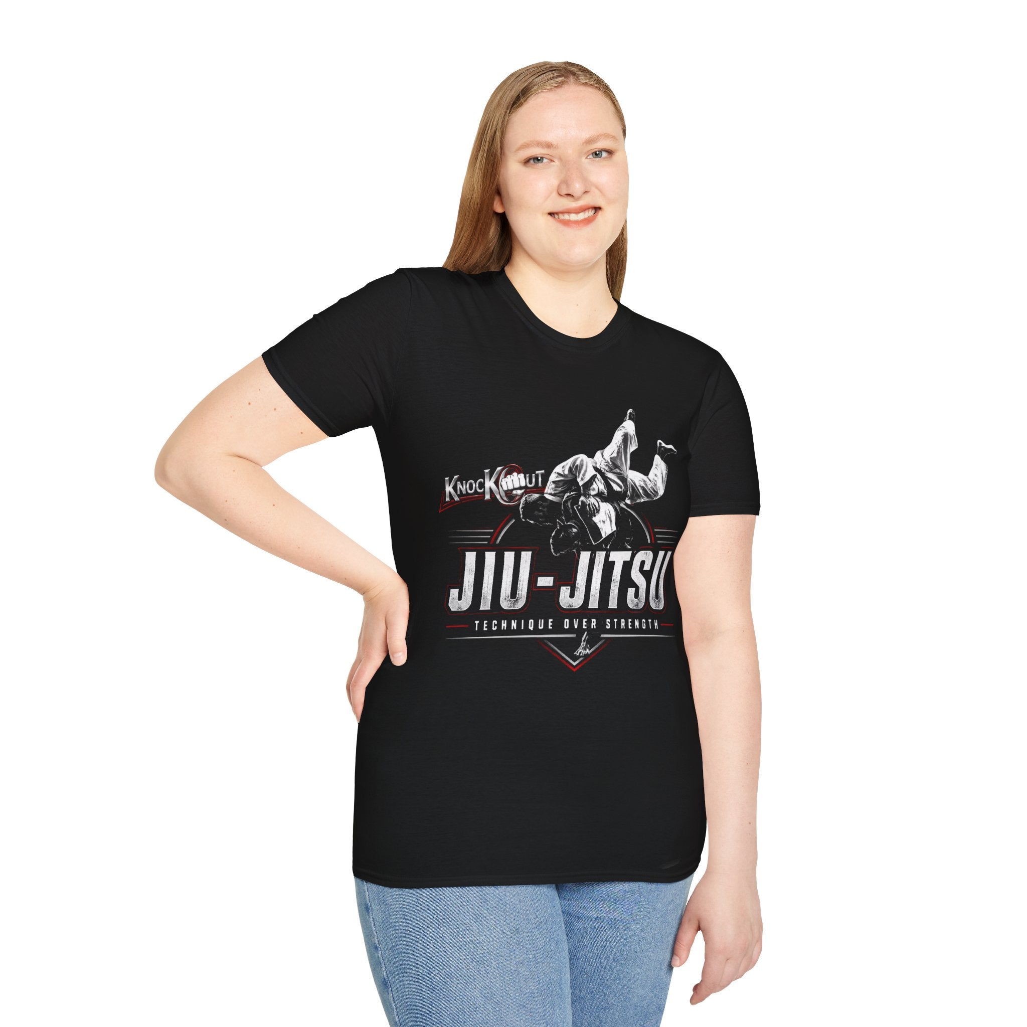 KnocKOut Jiu-Jitsu Unisex Softstyle T-Shirt