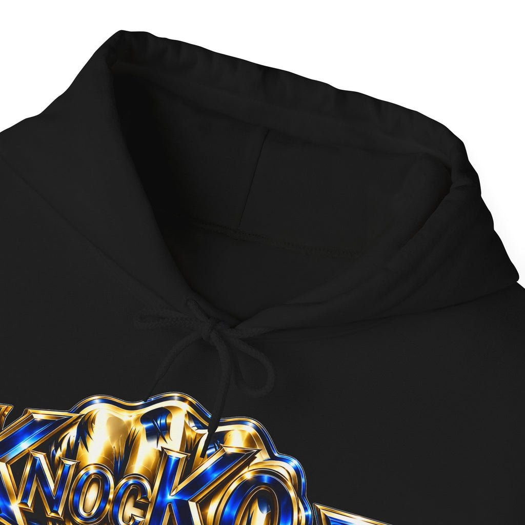 Gold Blue KnocKOut Unisex Hoodie