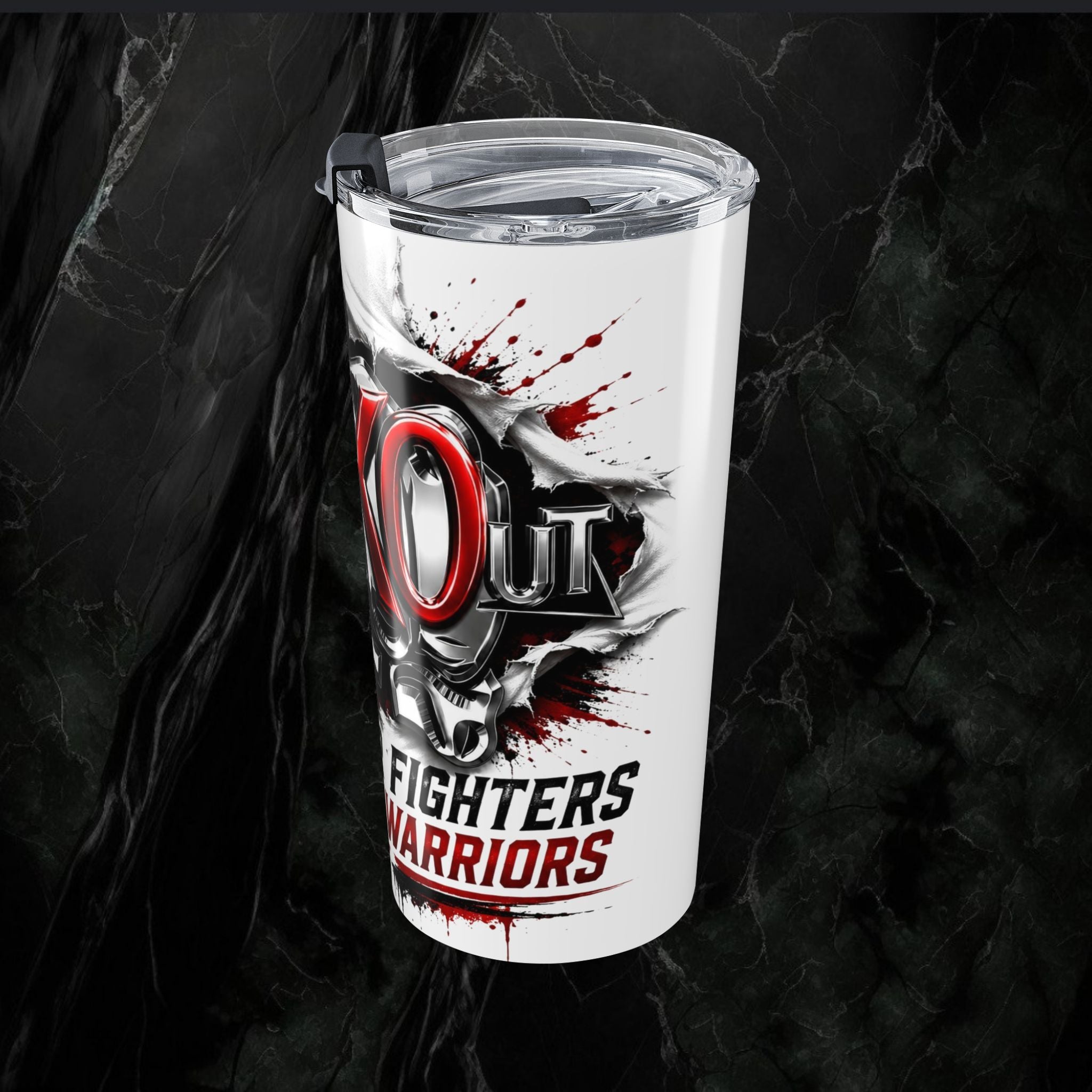 KnocKOut Built Gor Fighters Worn By Warriors Tumbler 20oz