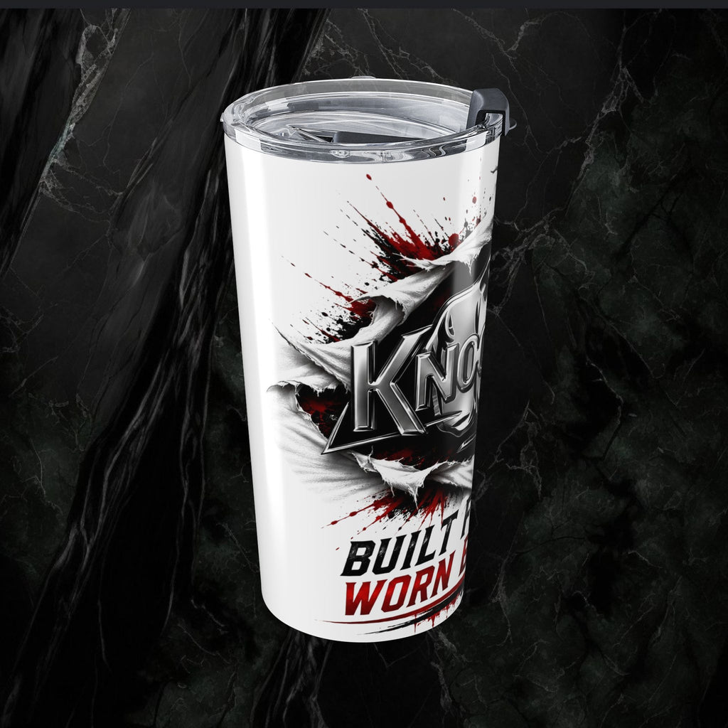 KnocKOut Built Gor Fighters Worn By Warriors Tumbler 20oz