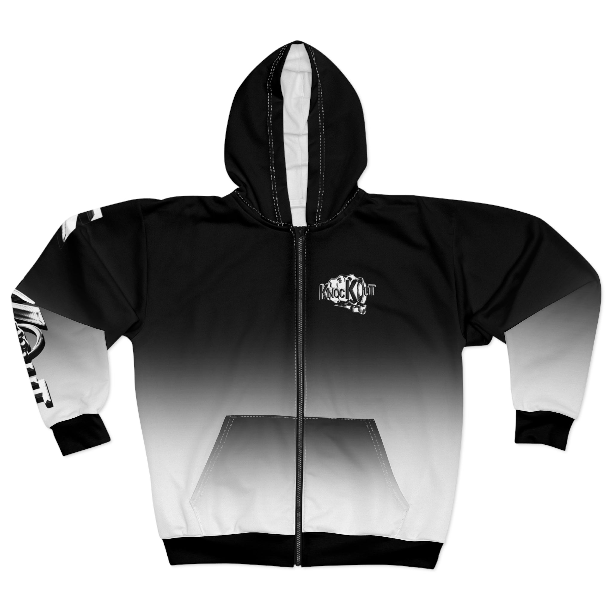 KnocKOut Unisex Zip Hoodie