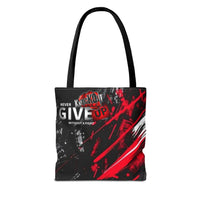 Tote Bag 13x13 KnocKOut Never Give Up