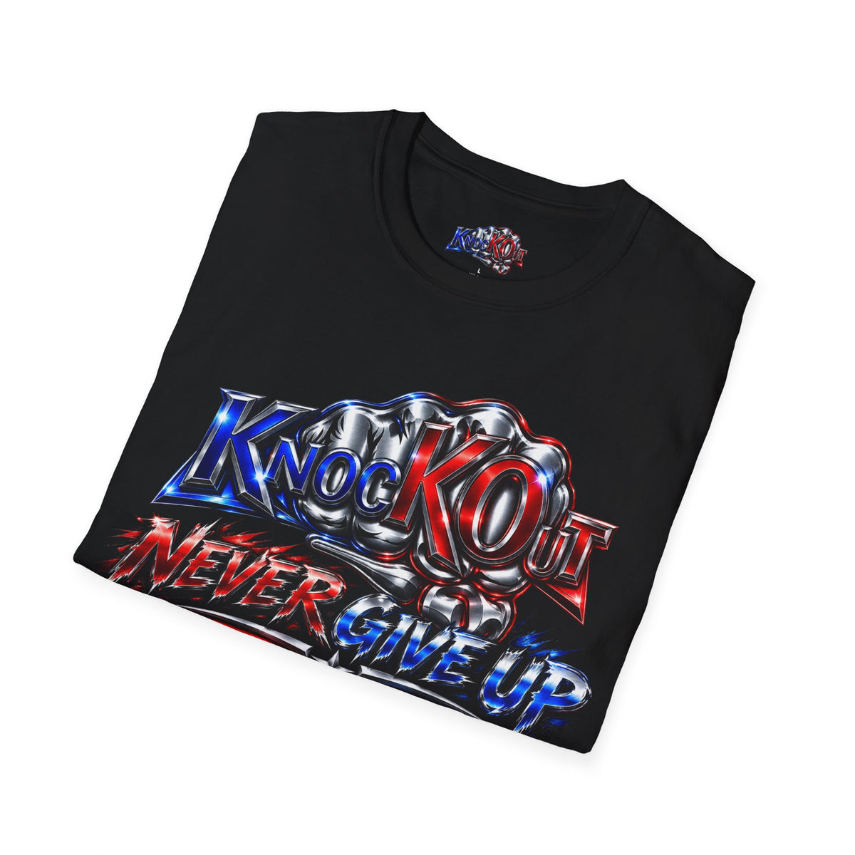 Red Blue KnocKOut Unisex Softstyle T-Shirt