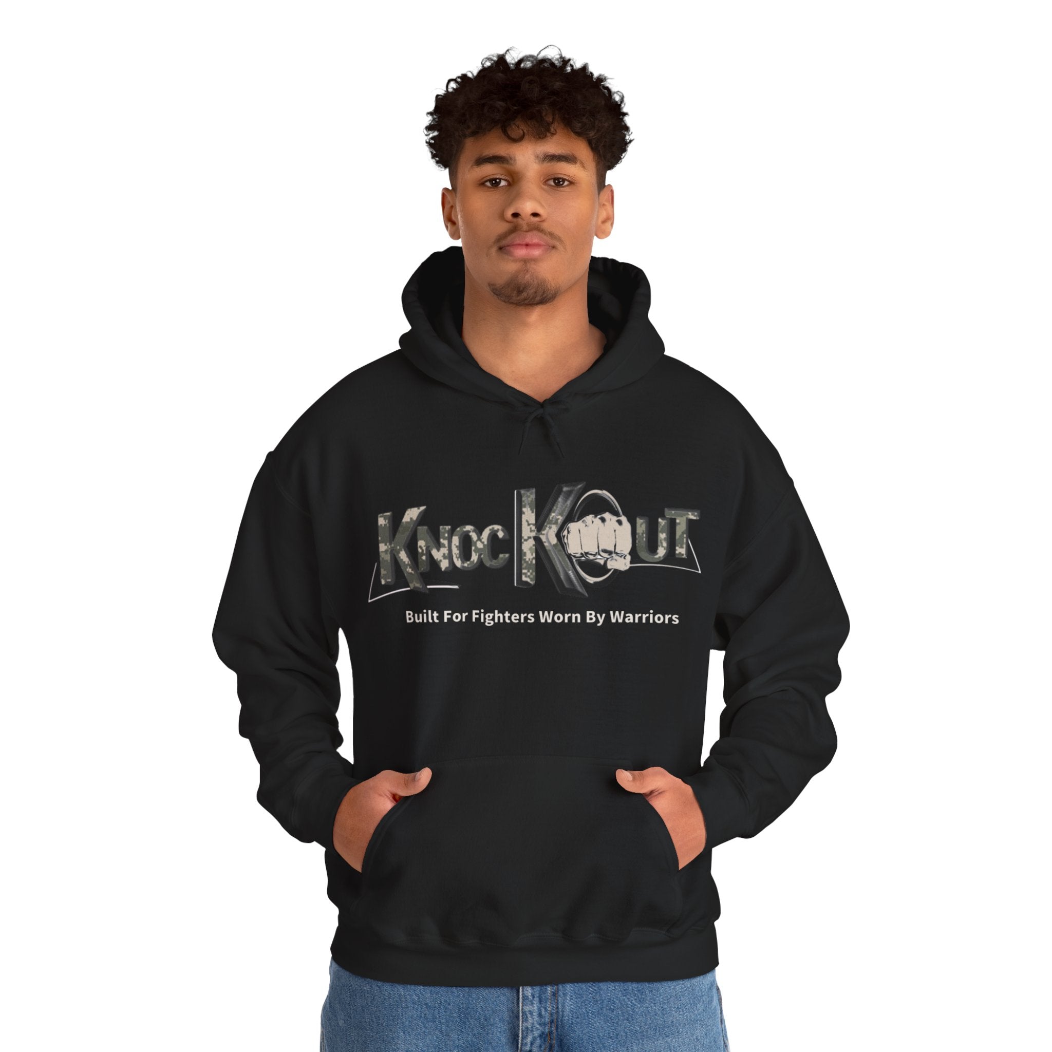 KnocKOut Camo Unisex Heavy Blend™ Hooded Sweatshirt