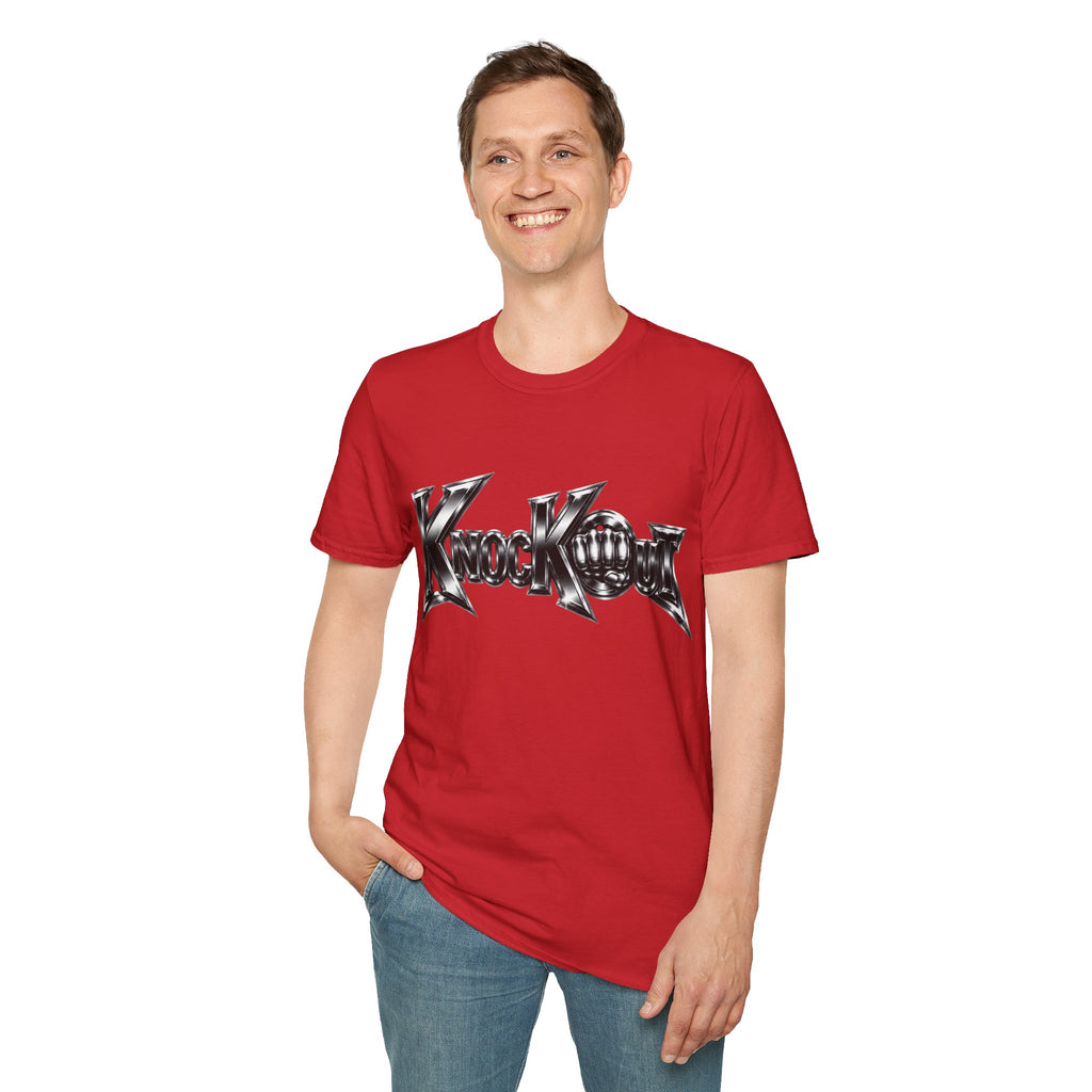 KnocKOut Black White Training Streetwear Unisex T-Shirt
