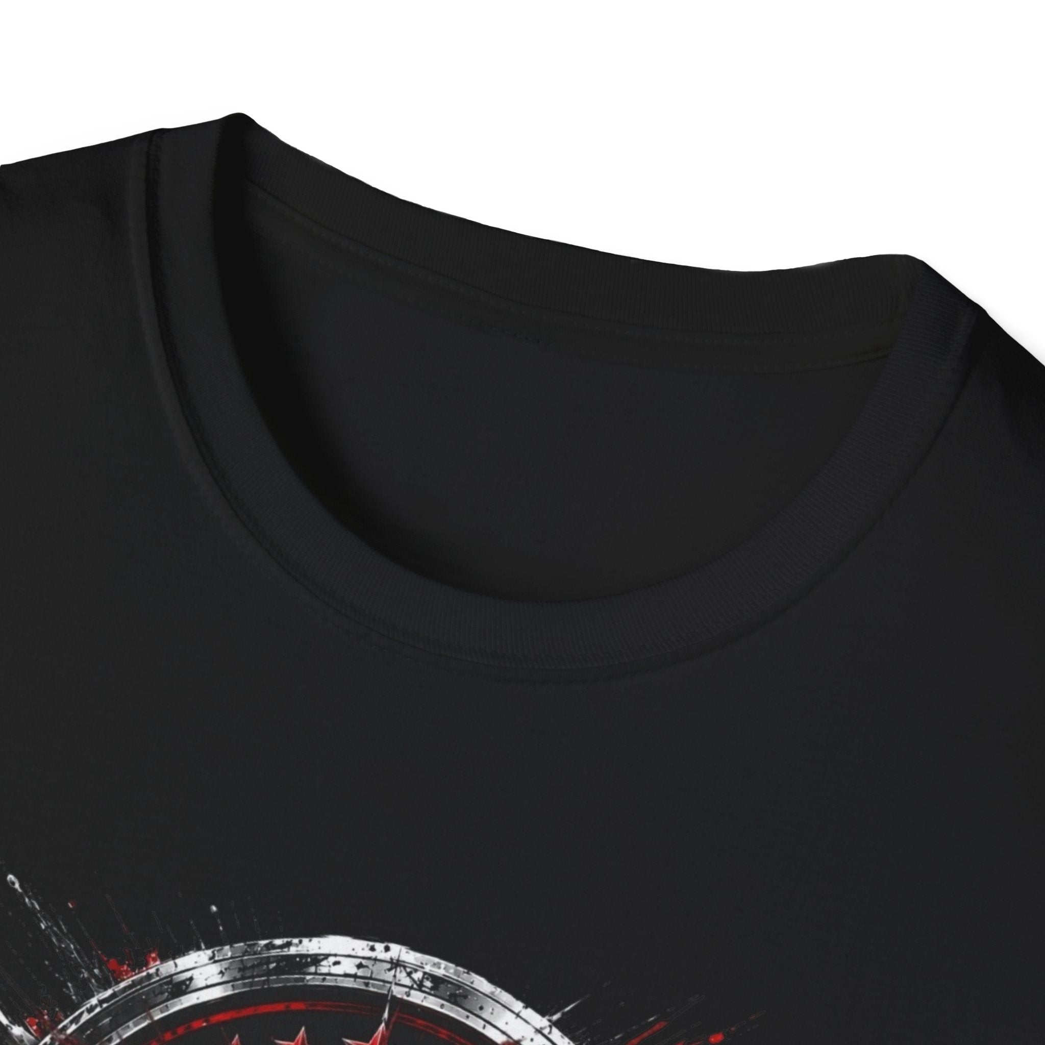 Knockout Built For Fighters Worn By Warriors Unisex Softstyle T-Shirt