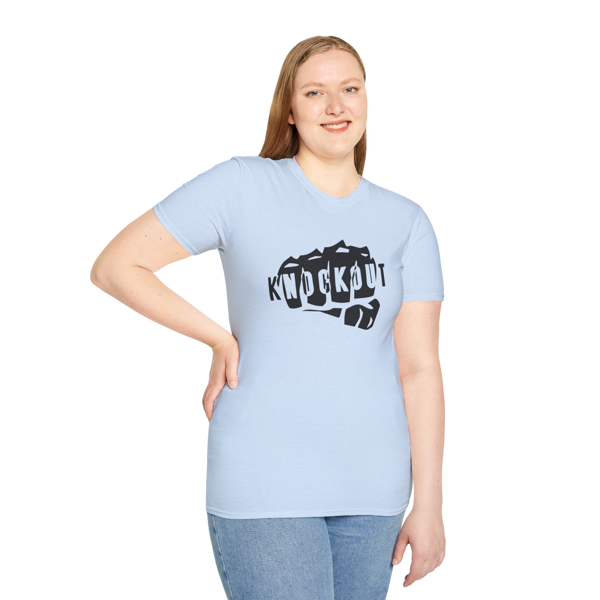 Original KnocKOut logo Unisex Softstyle T-Shirt