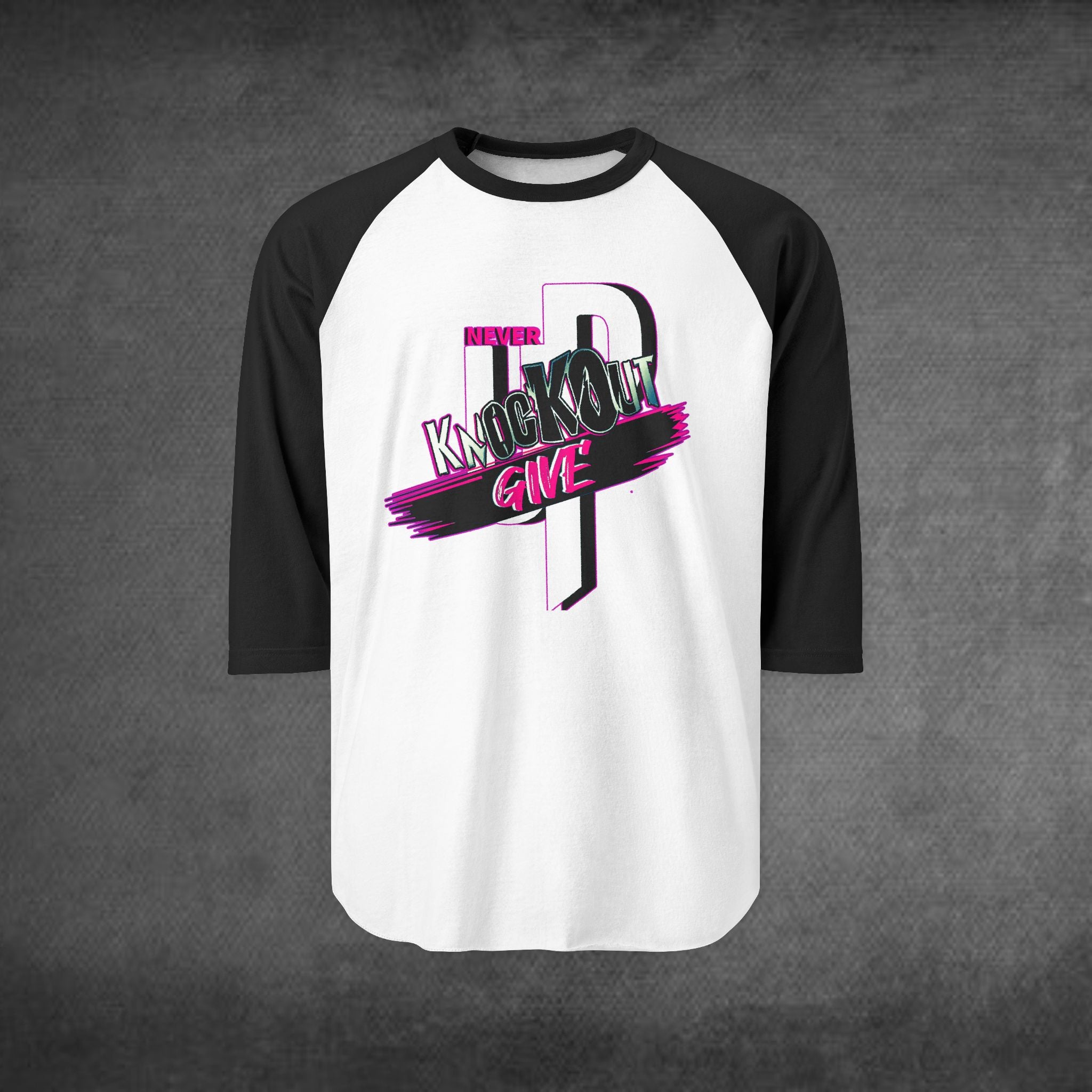 KnocKOut Three-Quarter Sleeve Raglan Shirt